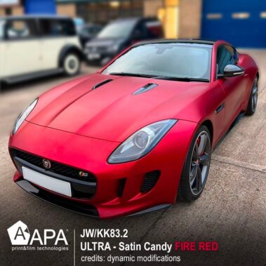 candy red fólia jaugar