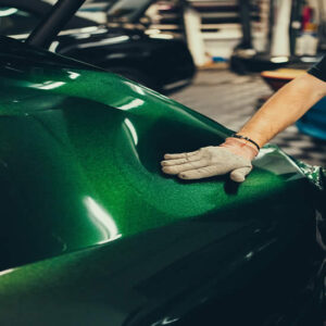 ultragloss candy car wrapping zöld