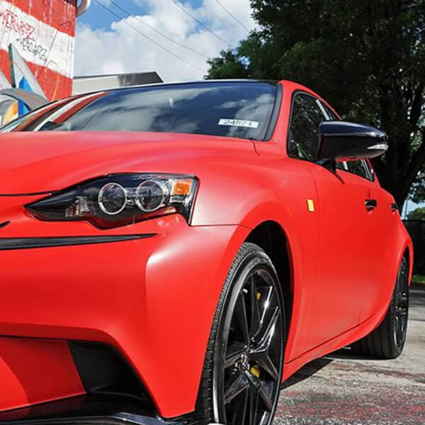 Matte Solid Red